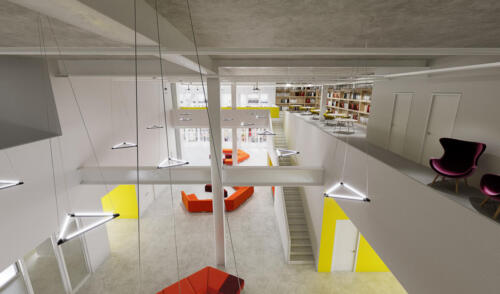 German School Brooklyn _Mezzanine 