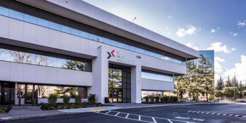 exterior view of STEM charter school