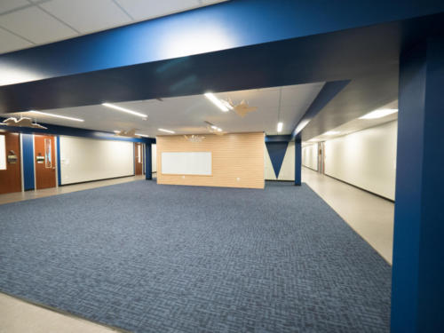 School foyer area