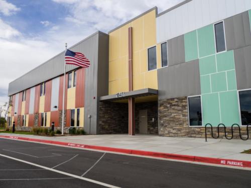 Alternative exterior view of Global Village Academy
