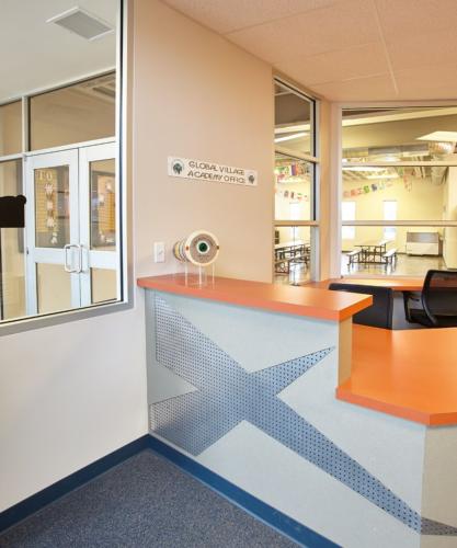 Global Village Academy reception desk