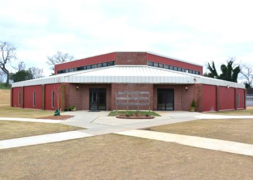 View of the school exterior