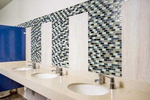 student restrooms at school campus