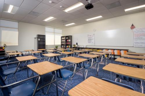 classroom at school campus