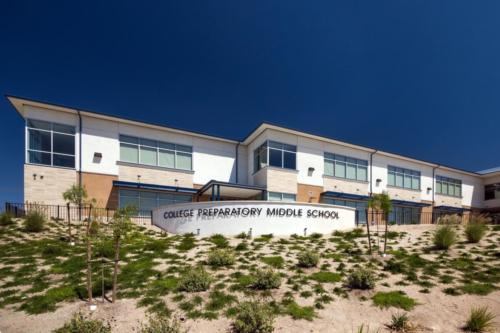 full exterior of school campus