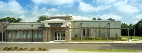 Closeup of the exterior of Impact Charter Elementary