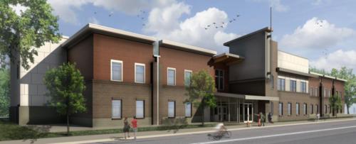 A rendering of Pine Springs Preparatory Academy