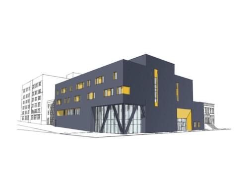 German School Brooklyn rendering day